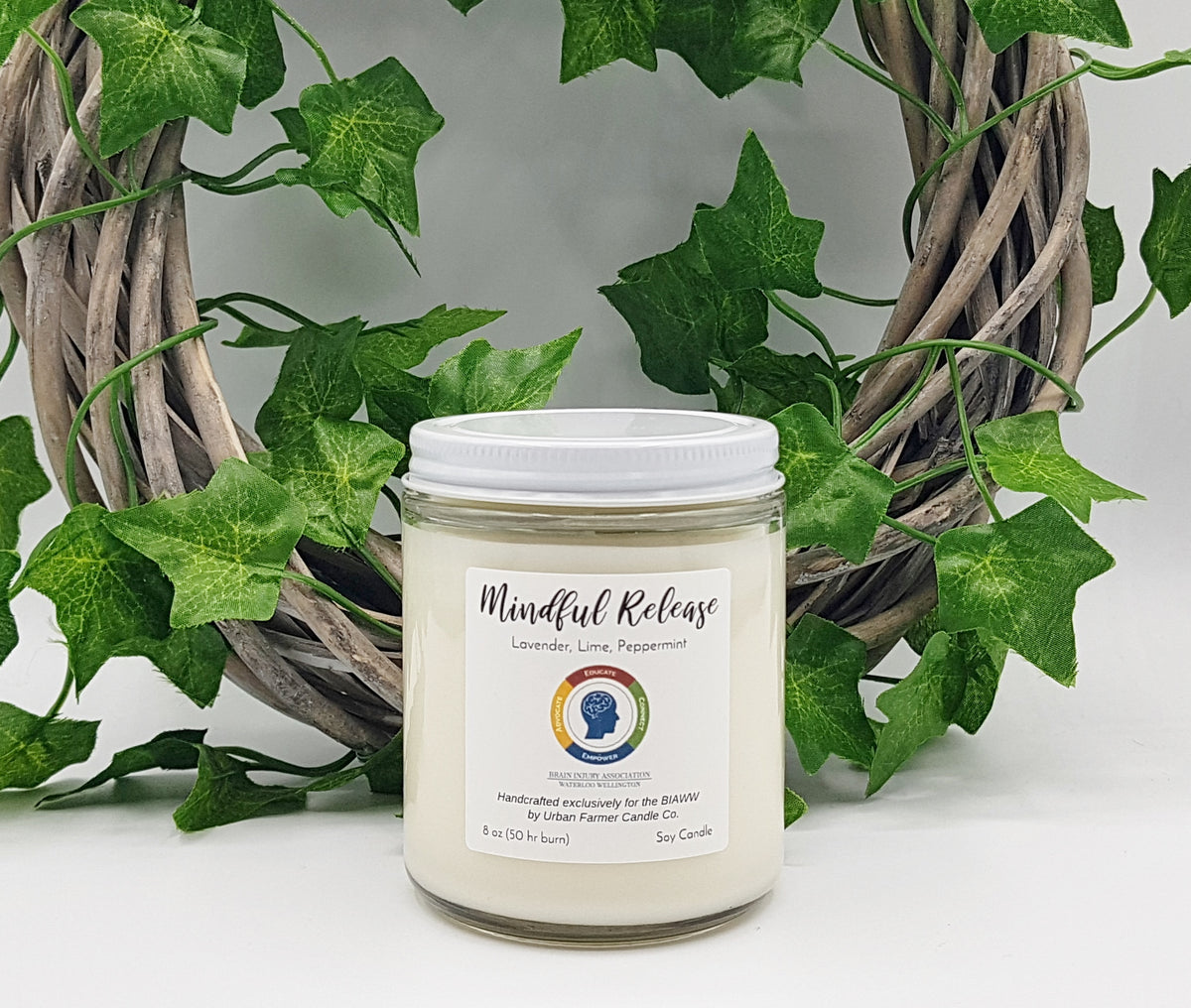 Soy Candle Mindful Release Brain Emporium