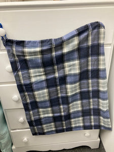 Fabric - Blue Plaid Laundry bag