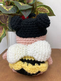 Crocheted -  Bumble Bee Doll