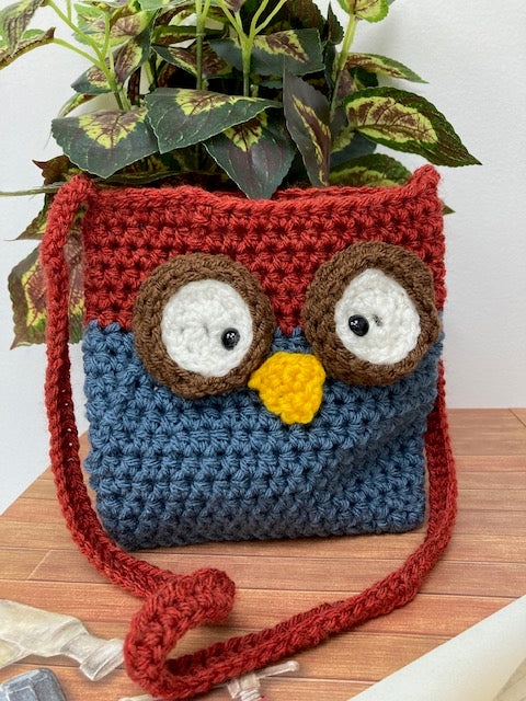 Crocheted - Owl Bag