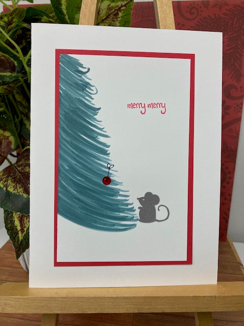 Christmas - Merry Merry Mouse and Tree