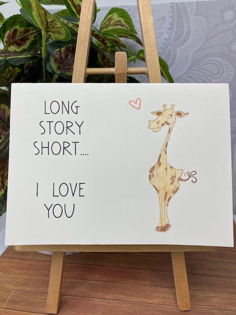 Love - Giraffe, Long Story Short...I Love You