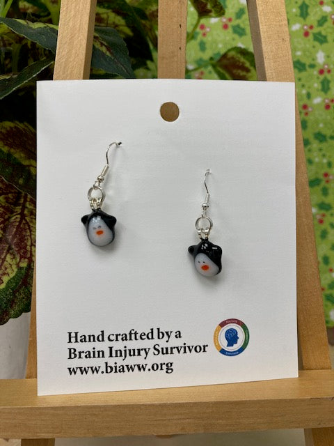 Earrings - Penguin