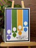 Happy Birthday - Balloon strips Birthday Wishes