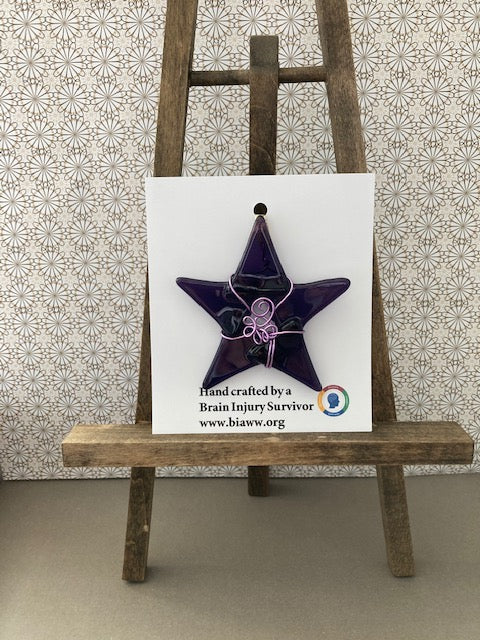 Ornament - Purple Star