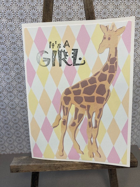 It's a Girl- Giraffe