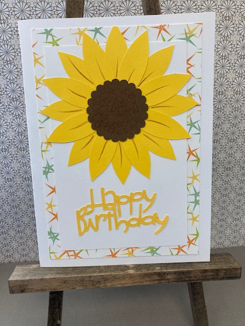 Happy Birthday - Sunflower