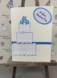 Wedding - Blue Cake