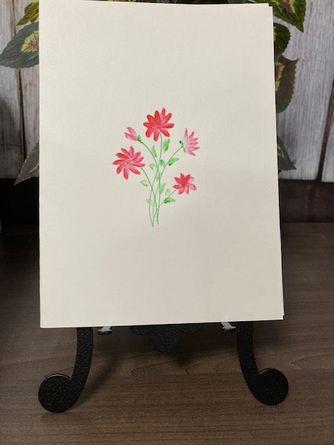 Blank cards - Field Flower bouquet
