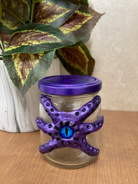 Clay - Jar, Purple Creature