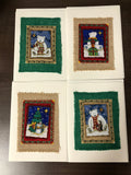 Christmas - Polar Bear Burlap