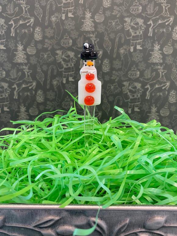 Plant Picks - Snowman with Red Buttons