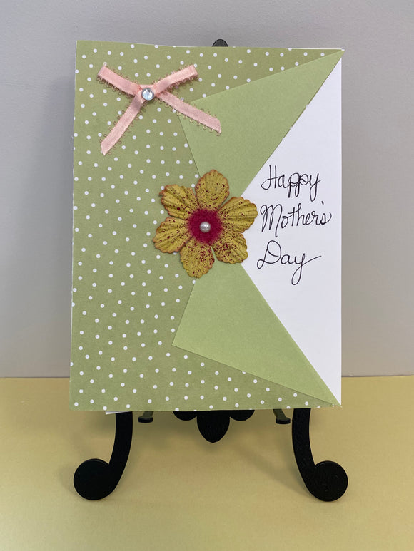 Mothers Day - Envelope with flower